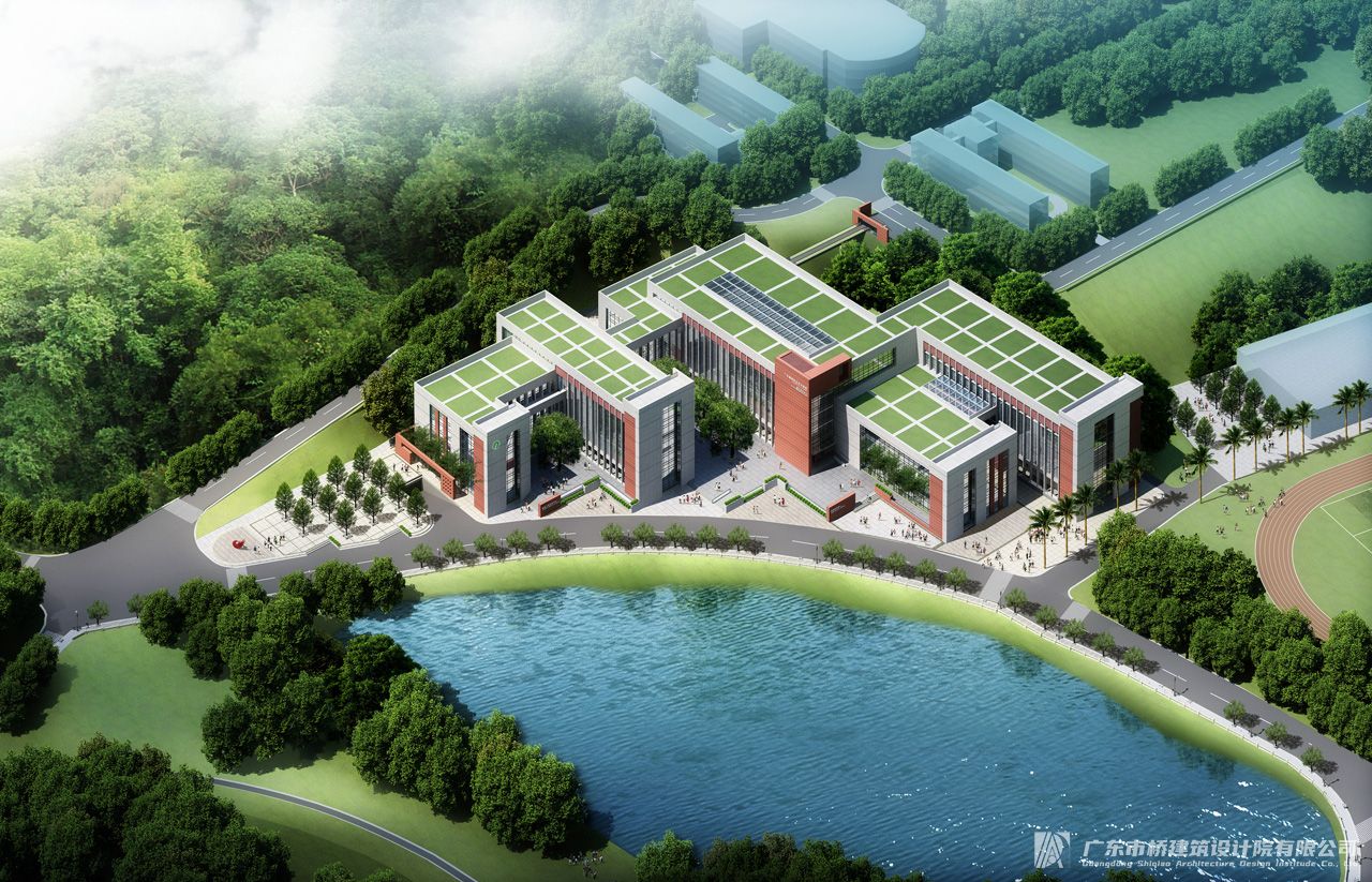 番禺職業(yè)技術學院鳥瞰