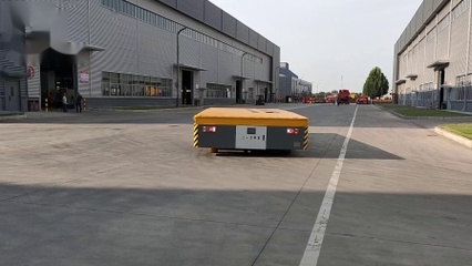 睿邁科50噸無軌車 運送機械設備工件